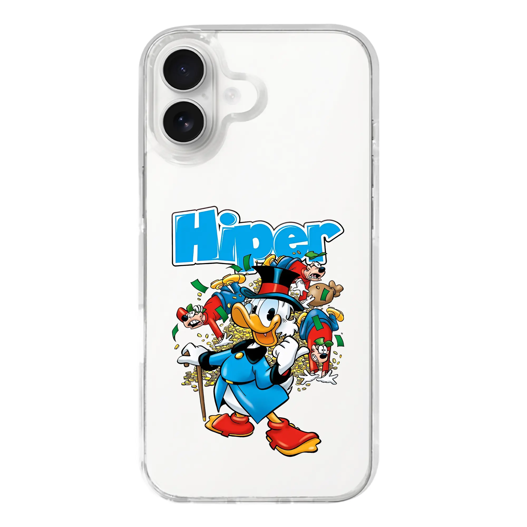 ミッキーマウス（Mickey Mouse） グッズ ドナルドダック（Donald Duck） - iPhone 17シリーズ 透明スマホケース – 薄型・耐衝撃・精密フィット保護カバー